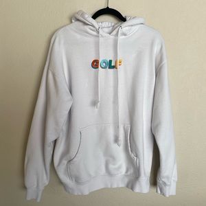 Golf Wang White Brand Hoodie